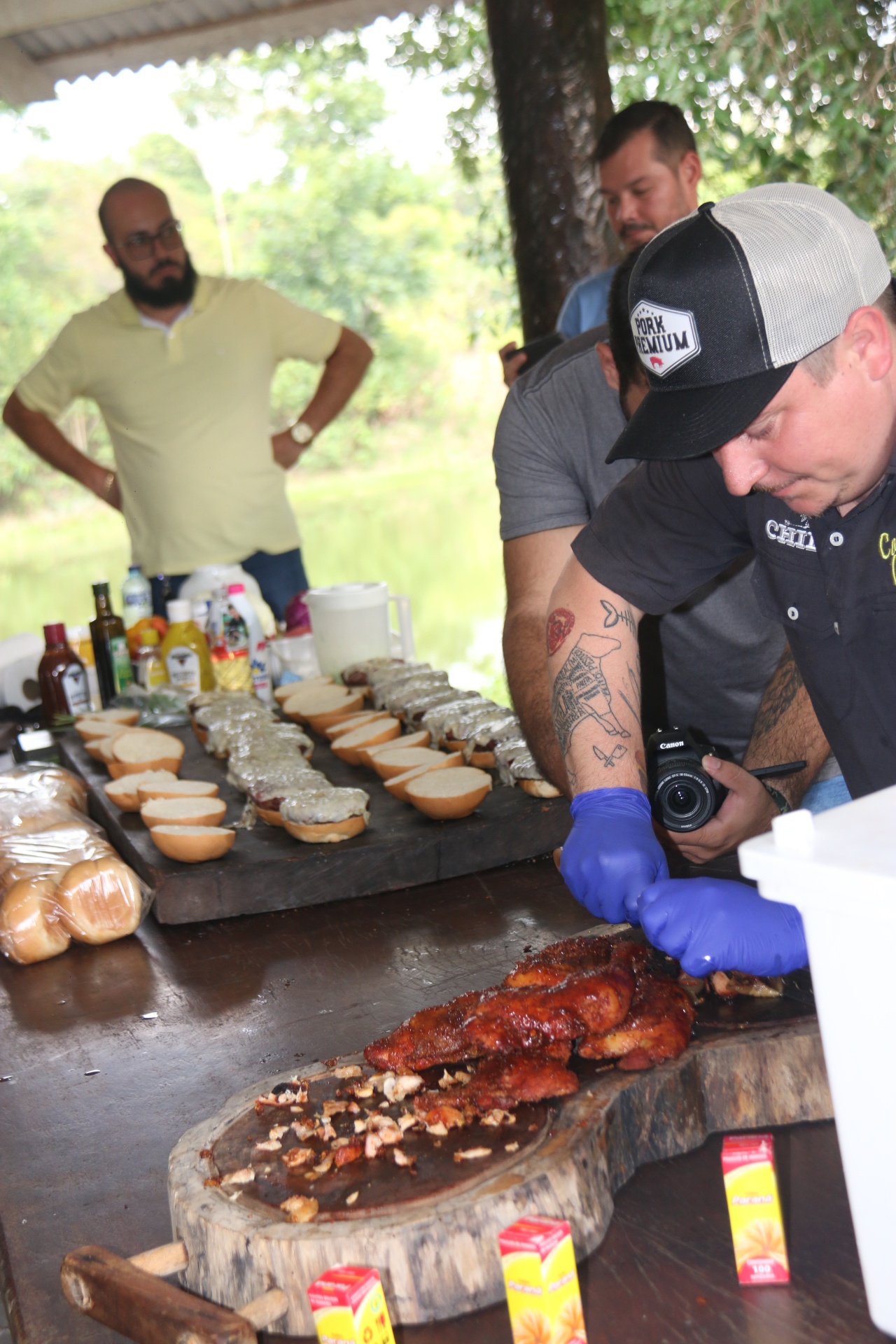 Dia de churrasco ao estilo americano