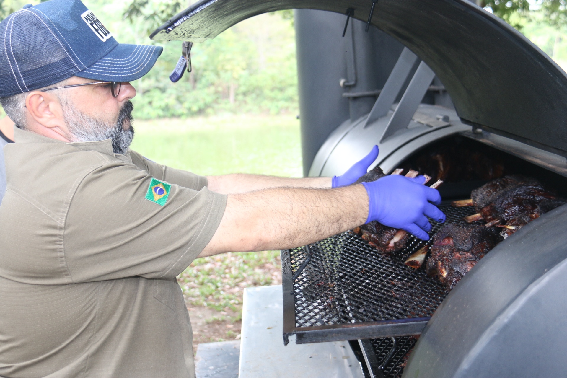 Dia de churrasco ao estilo americano