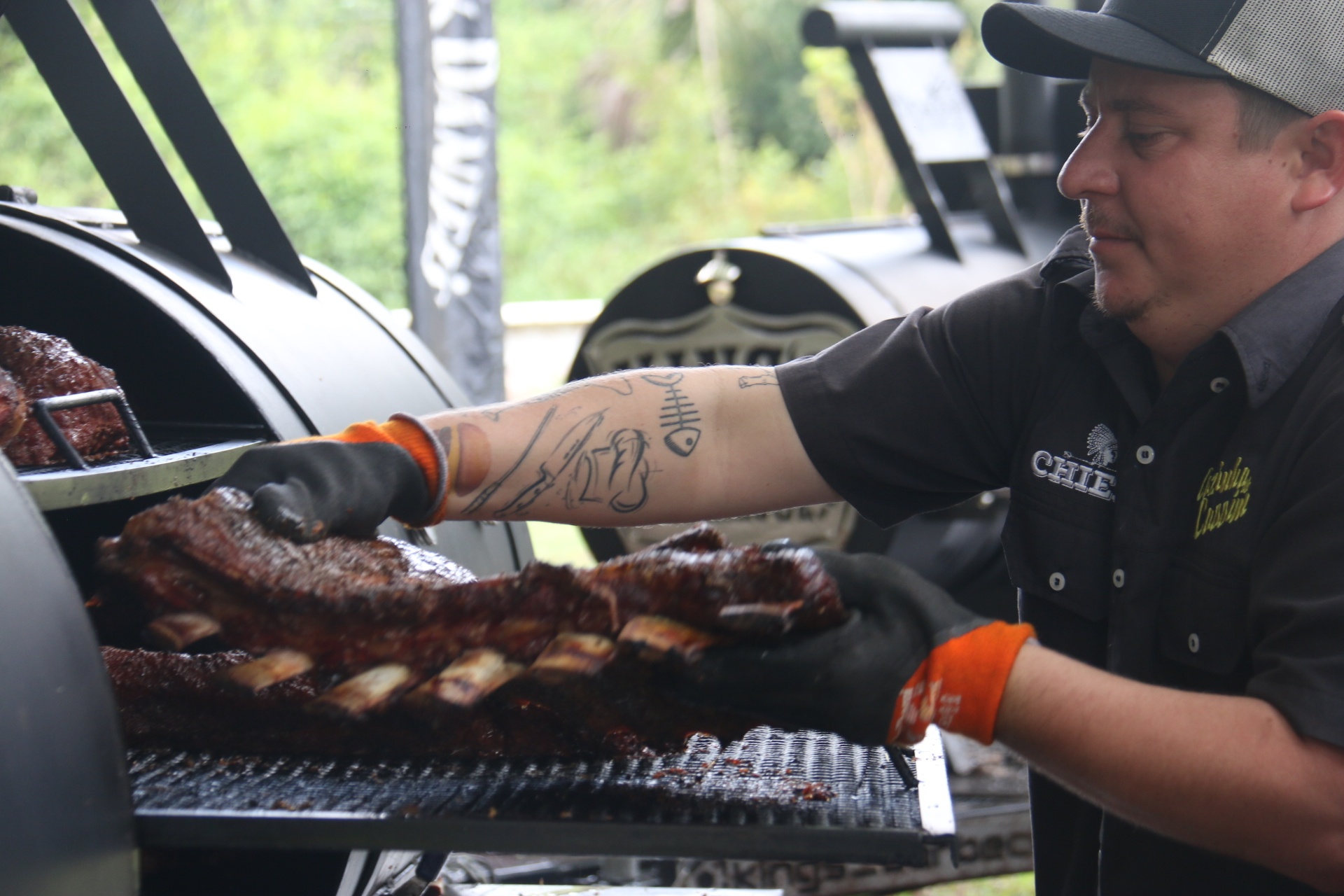 Dia de churrasco ao estilo americano