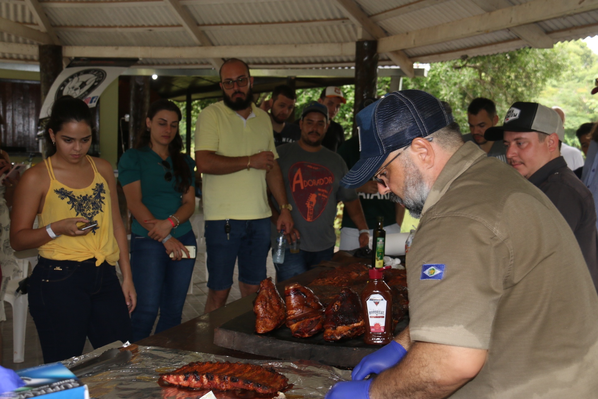 Dia de churrasco ao estilo americano