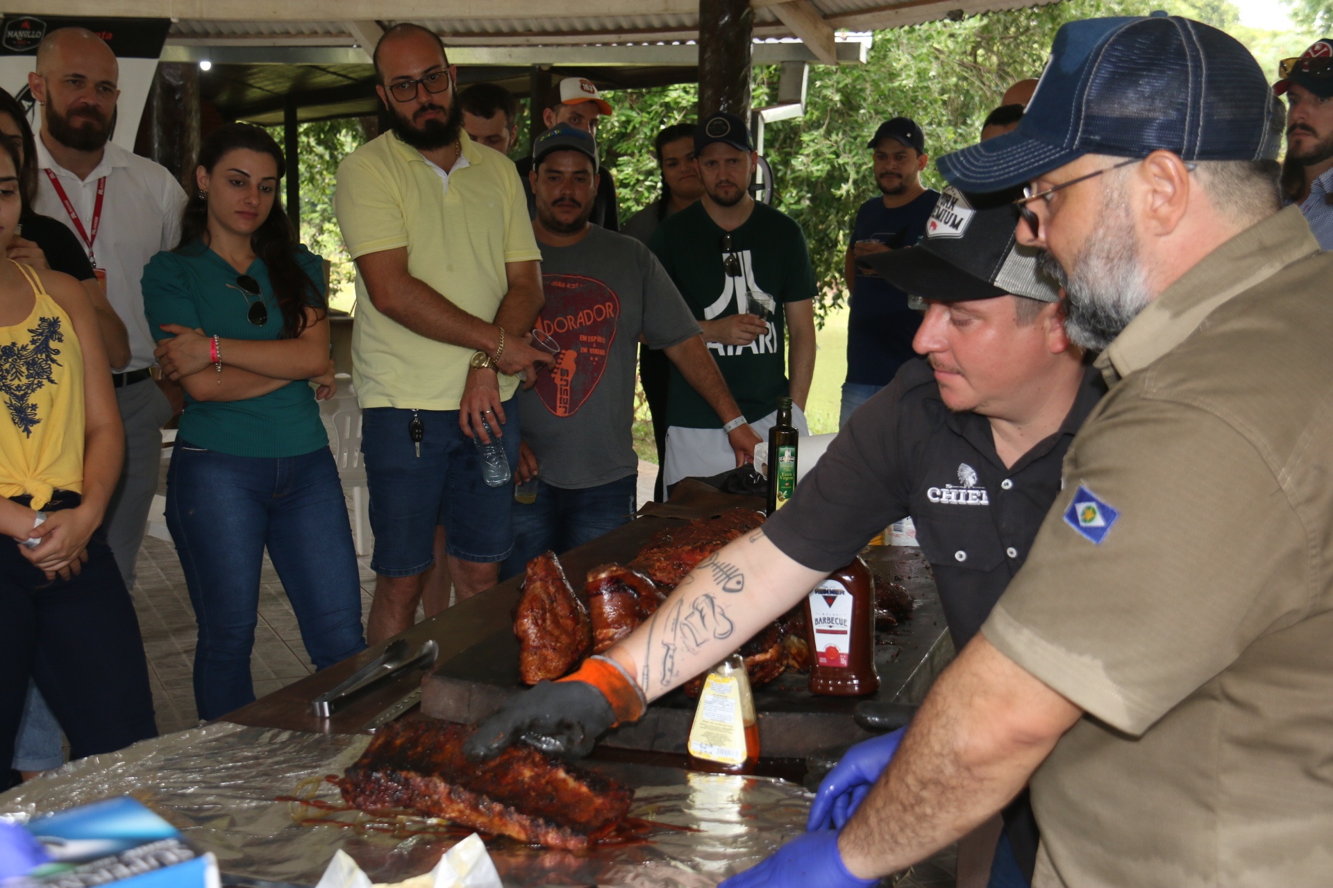 Dia de churrasco ao estilo americano