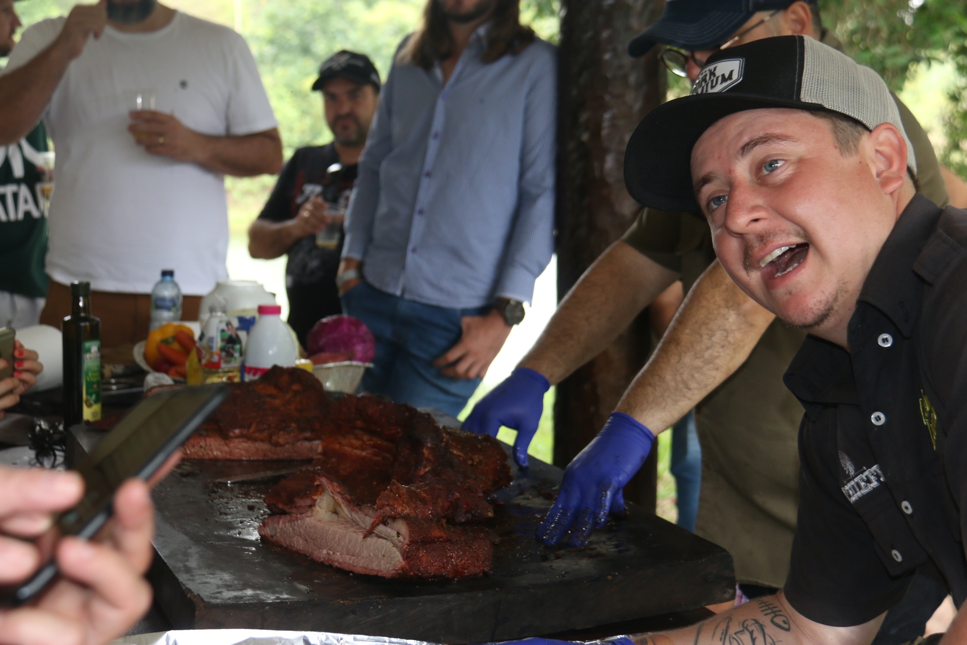 Dia de churrasco ao estilo americano