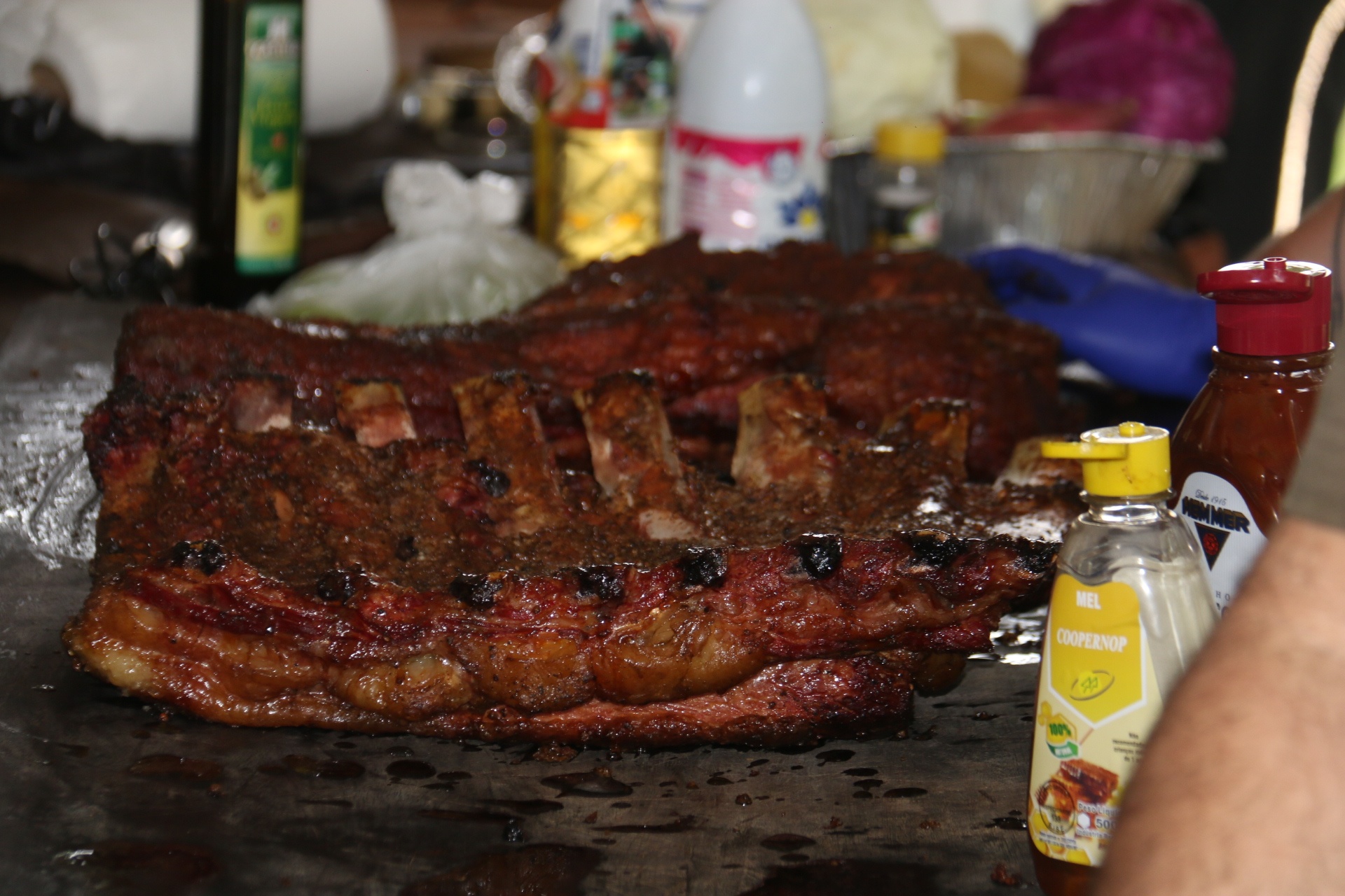 Dia de churrasco ao estilo americano