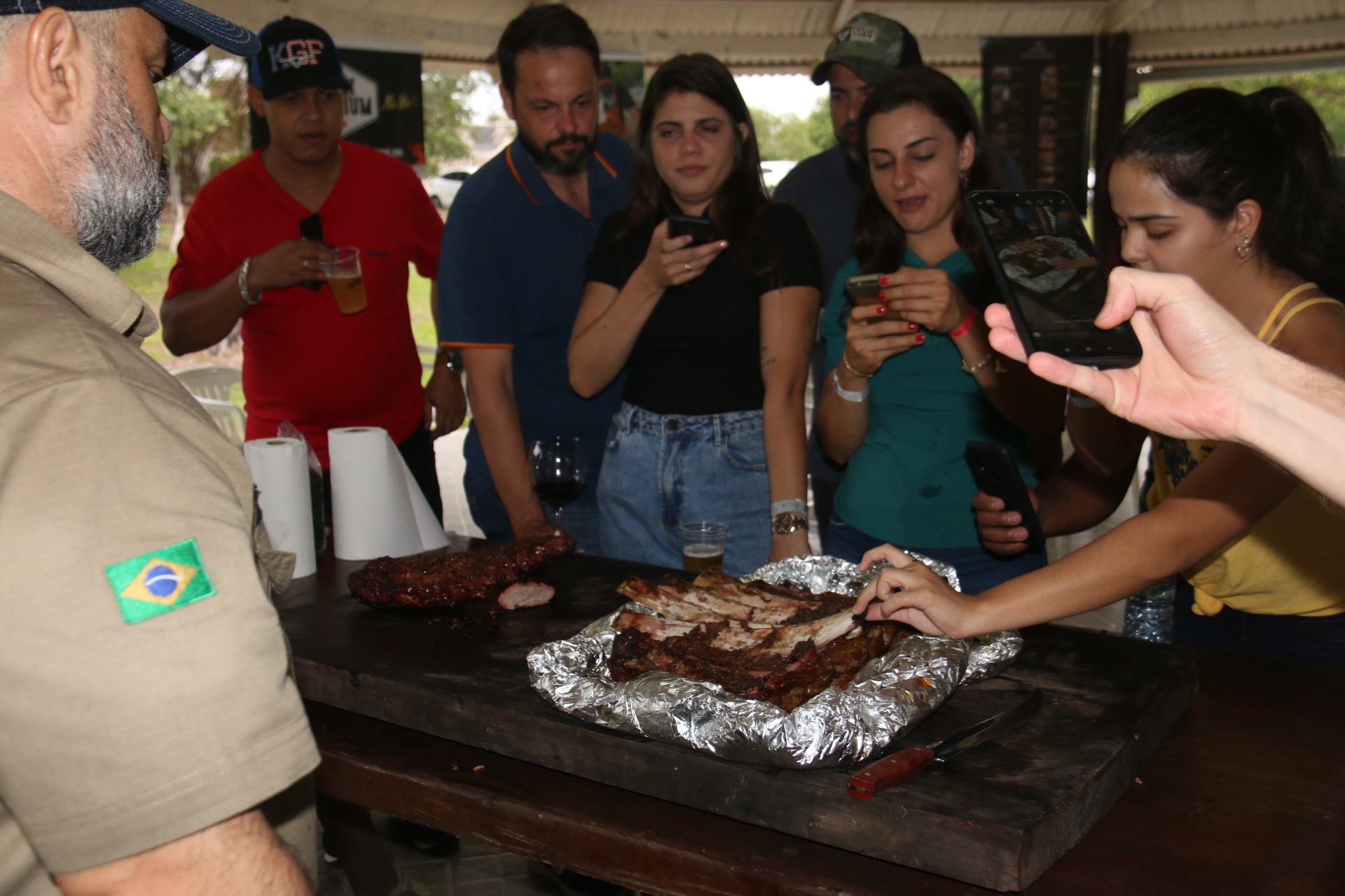 Dia de churrasco ao estilo americano