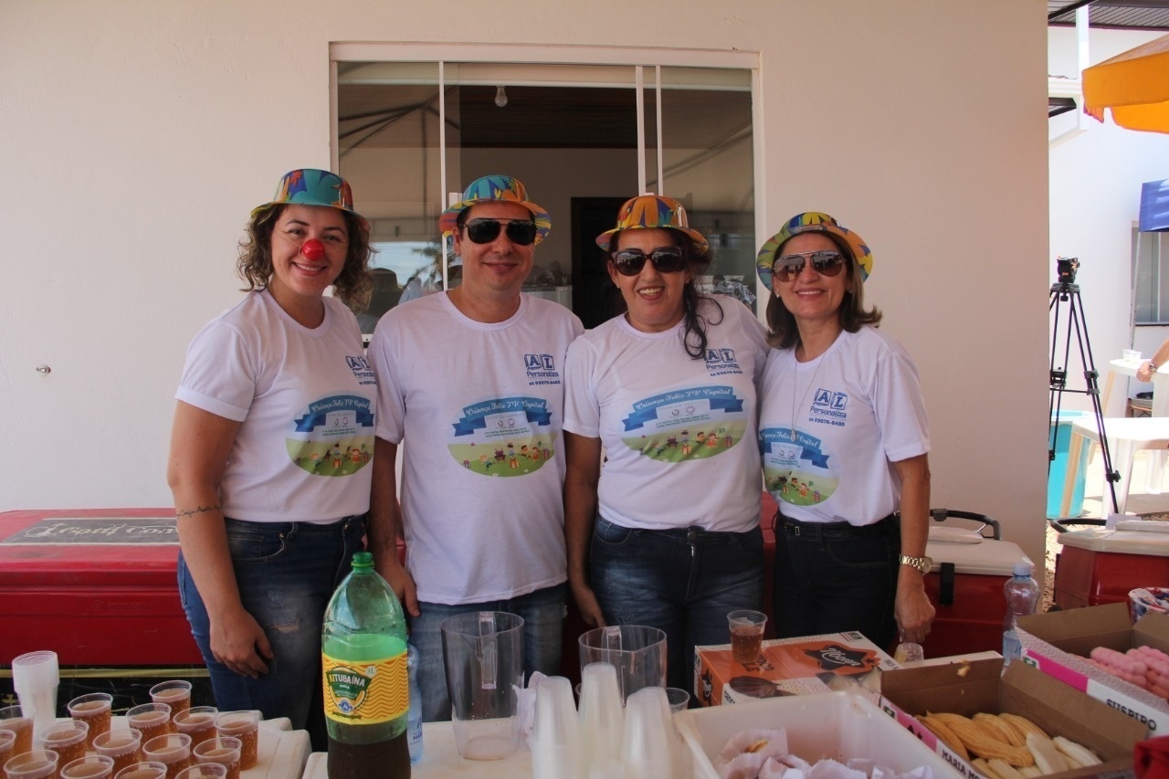 TV Capital festeja dia das crianças com alunos da rede municipal