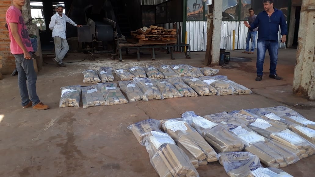 Quase meia tonelada de maconha foi incinerada em Sinop