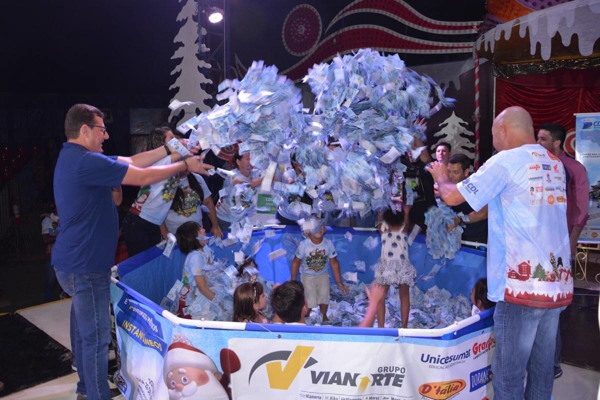 Sonho de Natal da CDL Sinop premia 22 pessoas