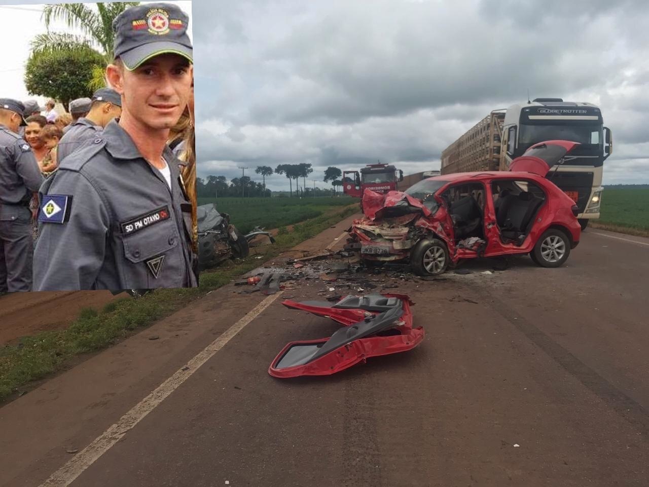 Morre policial militar que se envolveu em acidente em Sinop