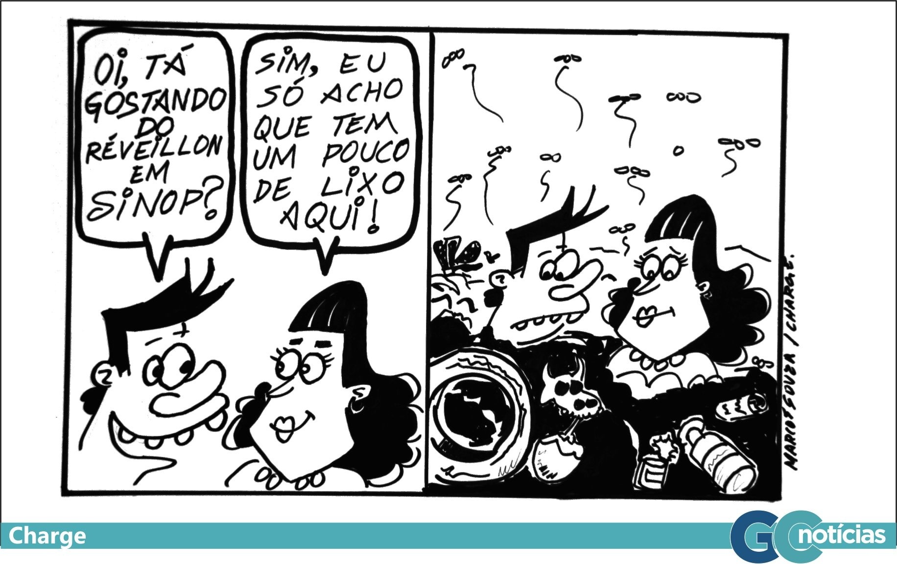 Festa e lixo