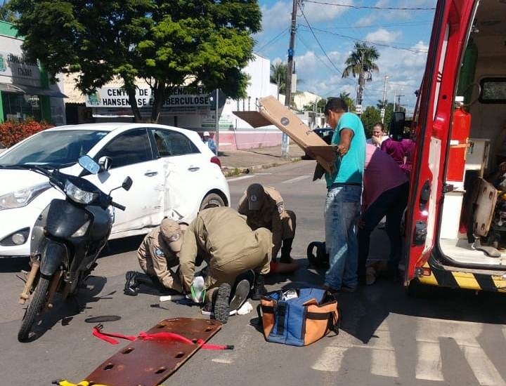 5 acidentes de trânsito em menos de 24 horas em Sinop