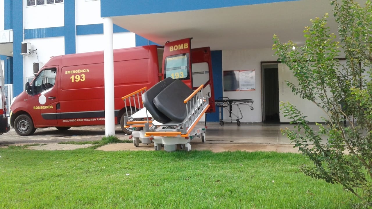 Três pessoas ficam em estado grave após colisão entre motos em Sinop