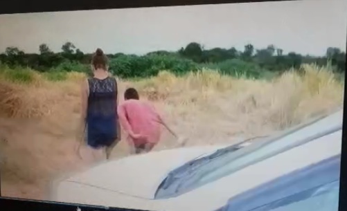 Adolescentes com carro furtado em Sinop fogem durante reportagem e cinegrafista corre atrás