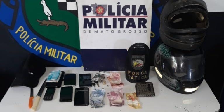 Polícia prende dupla suspeita de roubar farmácia em Sinop
