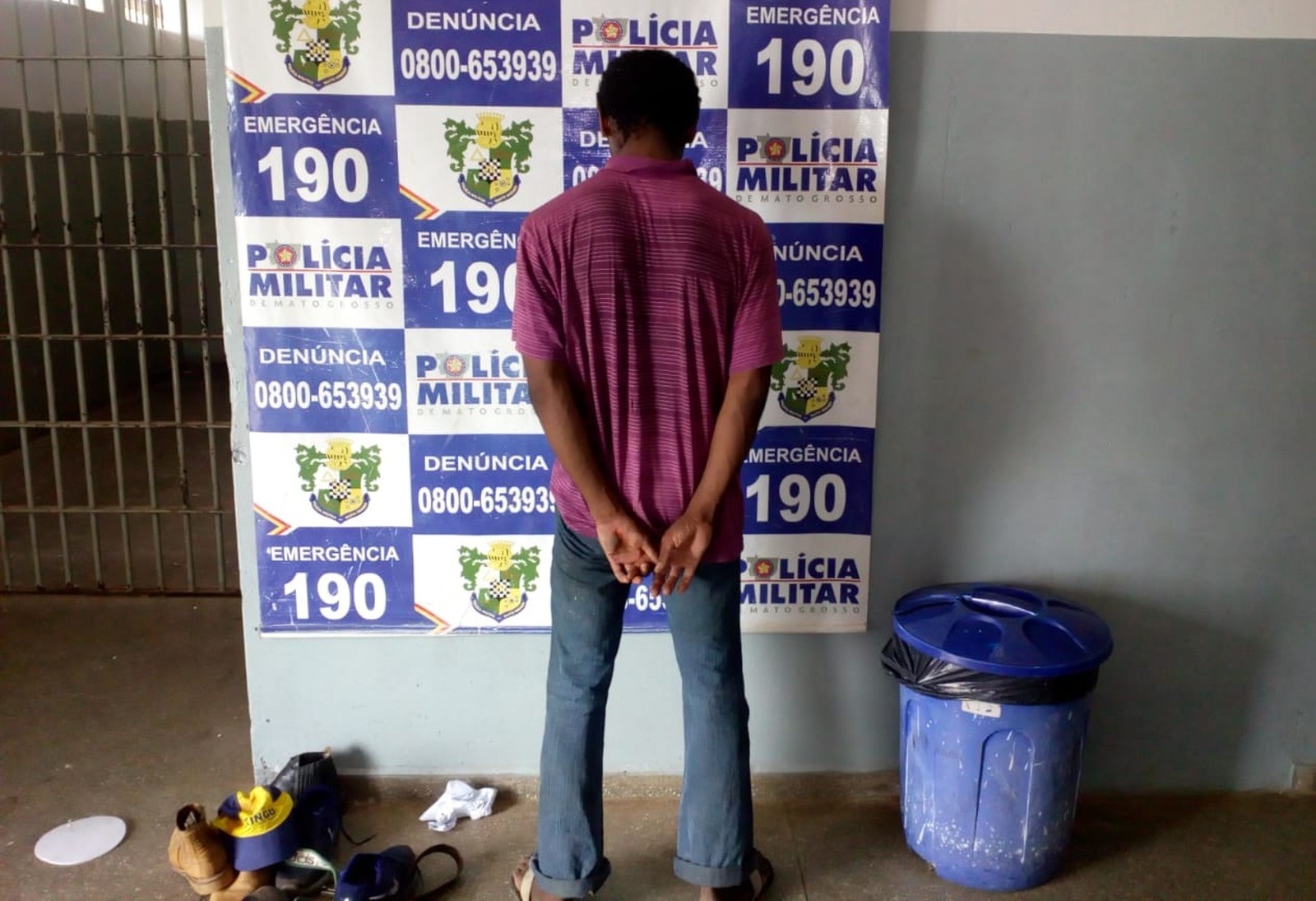 Ladrão de sobrenome Fracasso invade casa e acaba preso em MT