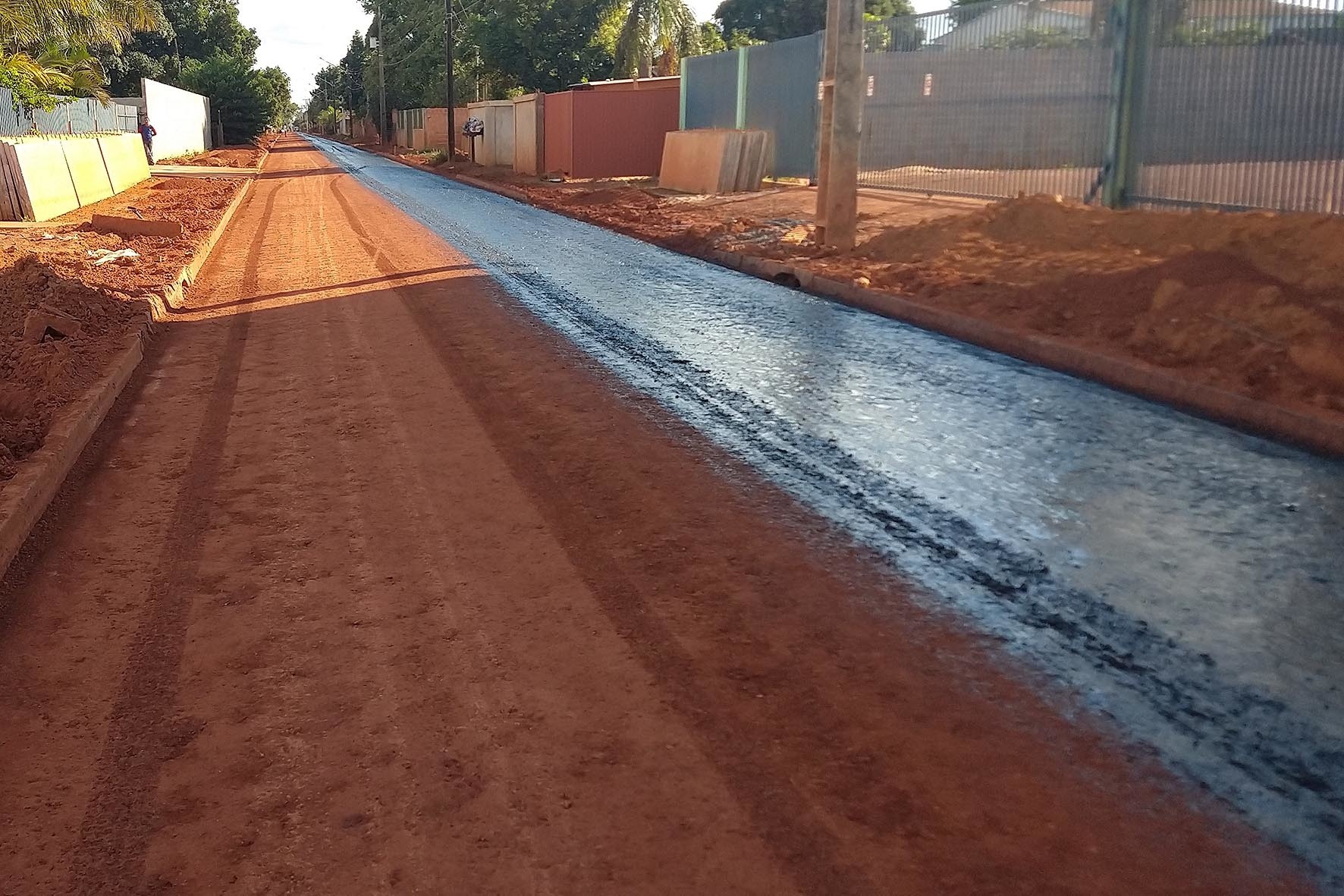 Obras de pavimentação avançam em vários pontos de Sinop