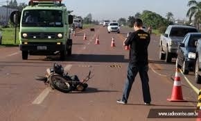 Mais da metade dos acidentes de trânsito registrados em MT em 2018 envolveram motoqueiros
