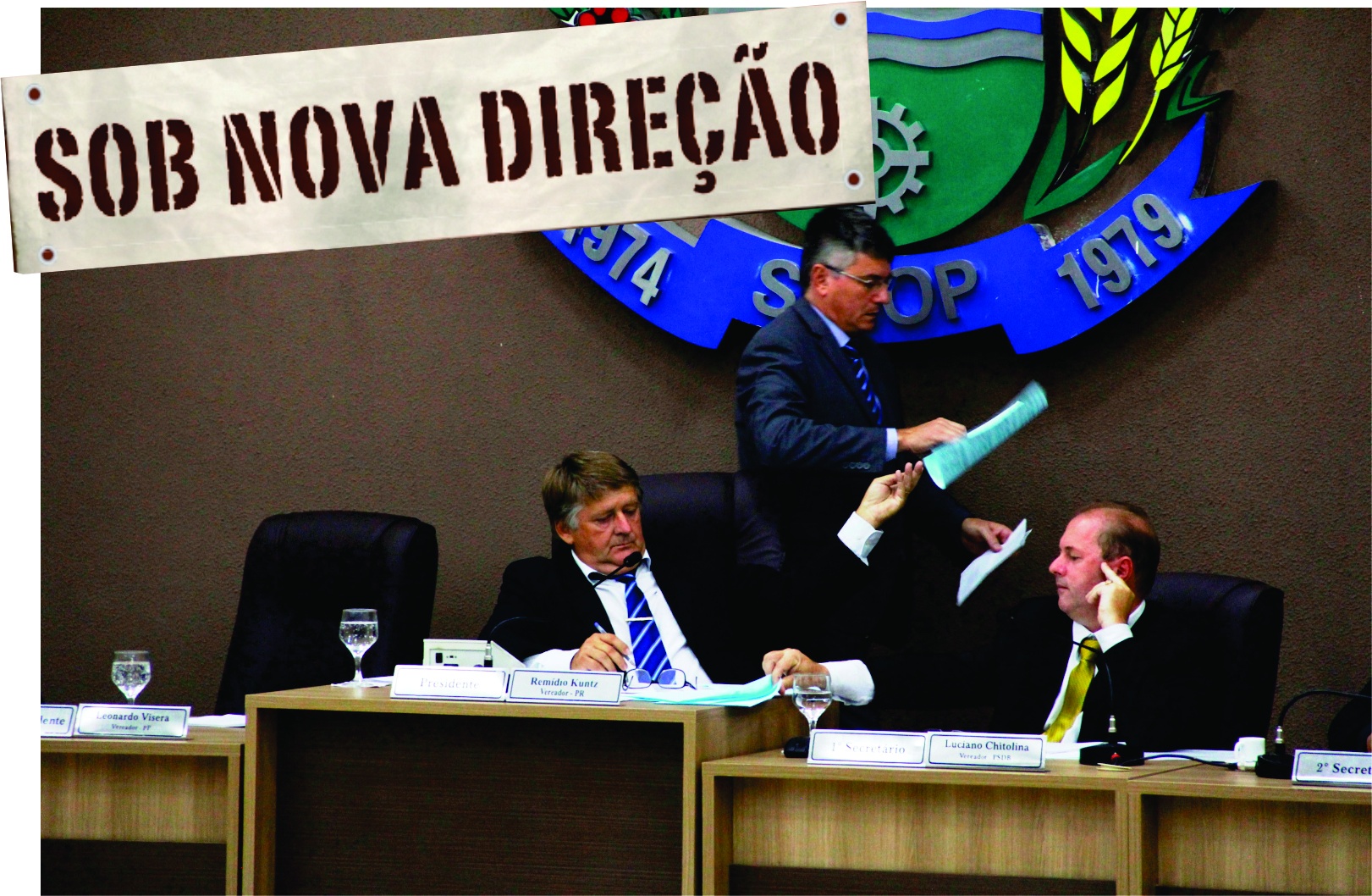 Novo bloco de oposição acaba com a hegemonia da bancada de situação