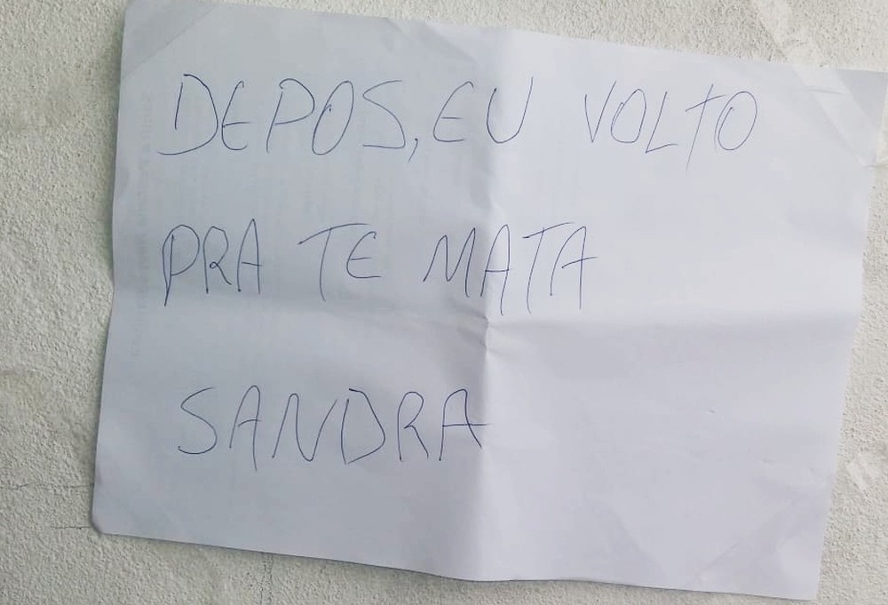 Ex é suspeito de incendiar quarto de mulher em MT e deixar bilhete com ameaça: 'Volto pra te matar'