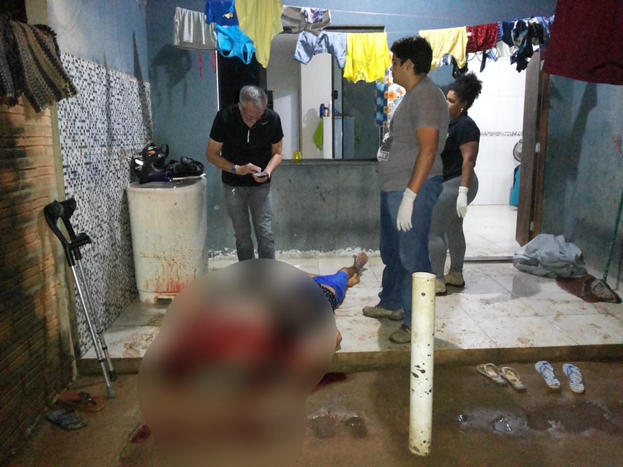 Homem é assassinado em casa perto da esposa e filha em Sinop