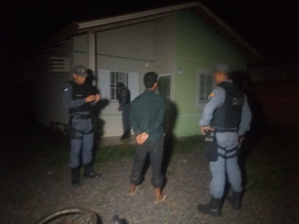 Homem é preso em flagrante depois de invadir casa em Sinop