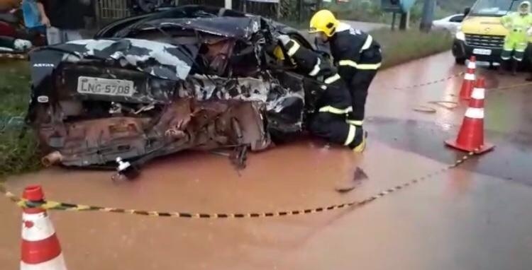Acidente grave em Sinop deixa um morto e dois feridos