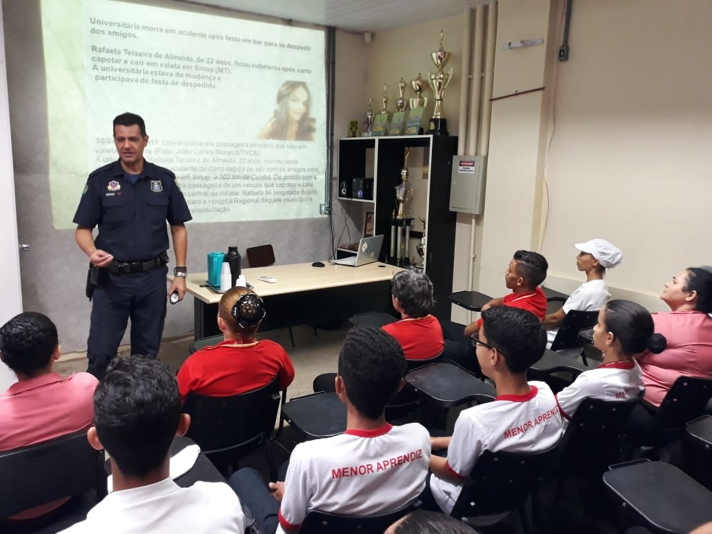 Guarda Civil Municipal retoma agenda de projeto em rede de supermercados hoje sexta-feira (15)