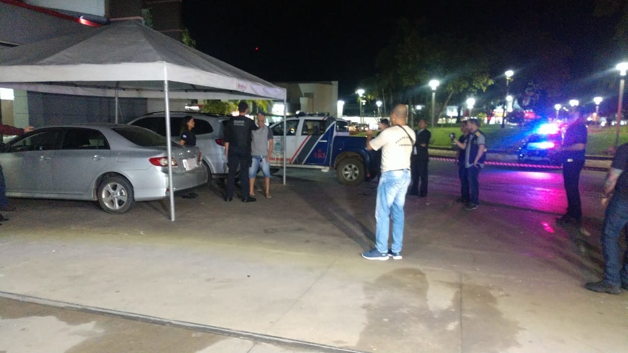 Reconstituição envolvendo PM e morte de empresário foi concluída