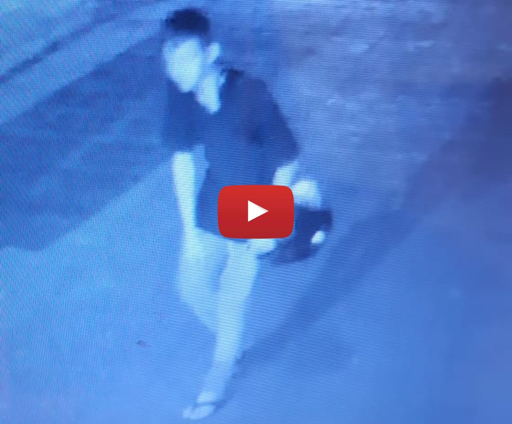 Câmeras de segurança flagram jovem arrombando e furtando estabelecimento em Sinop
