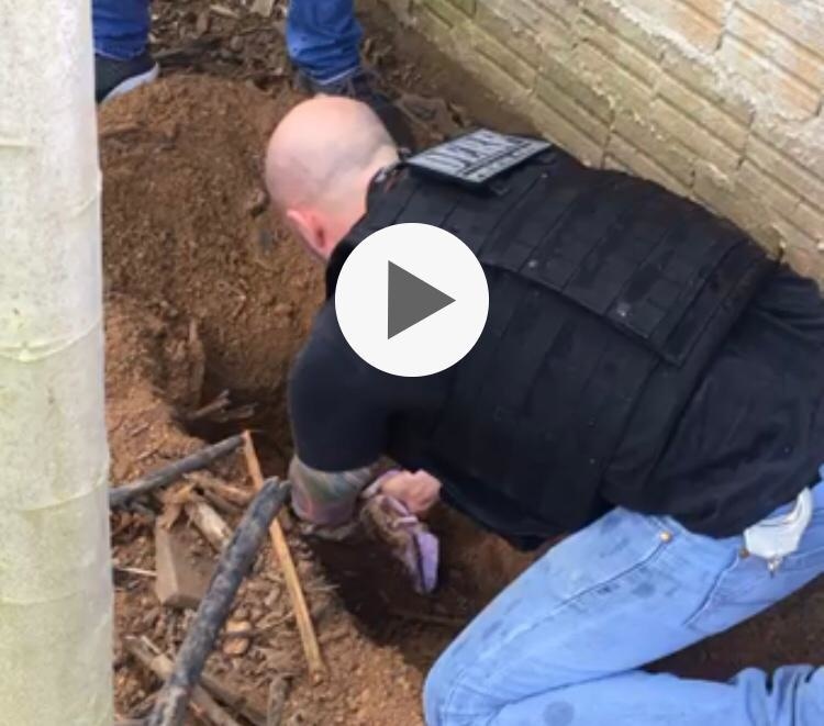 Polícia encontra droga escondida em terreno e prende três pessoas em Sinop