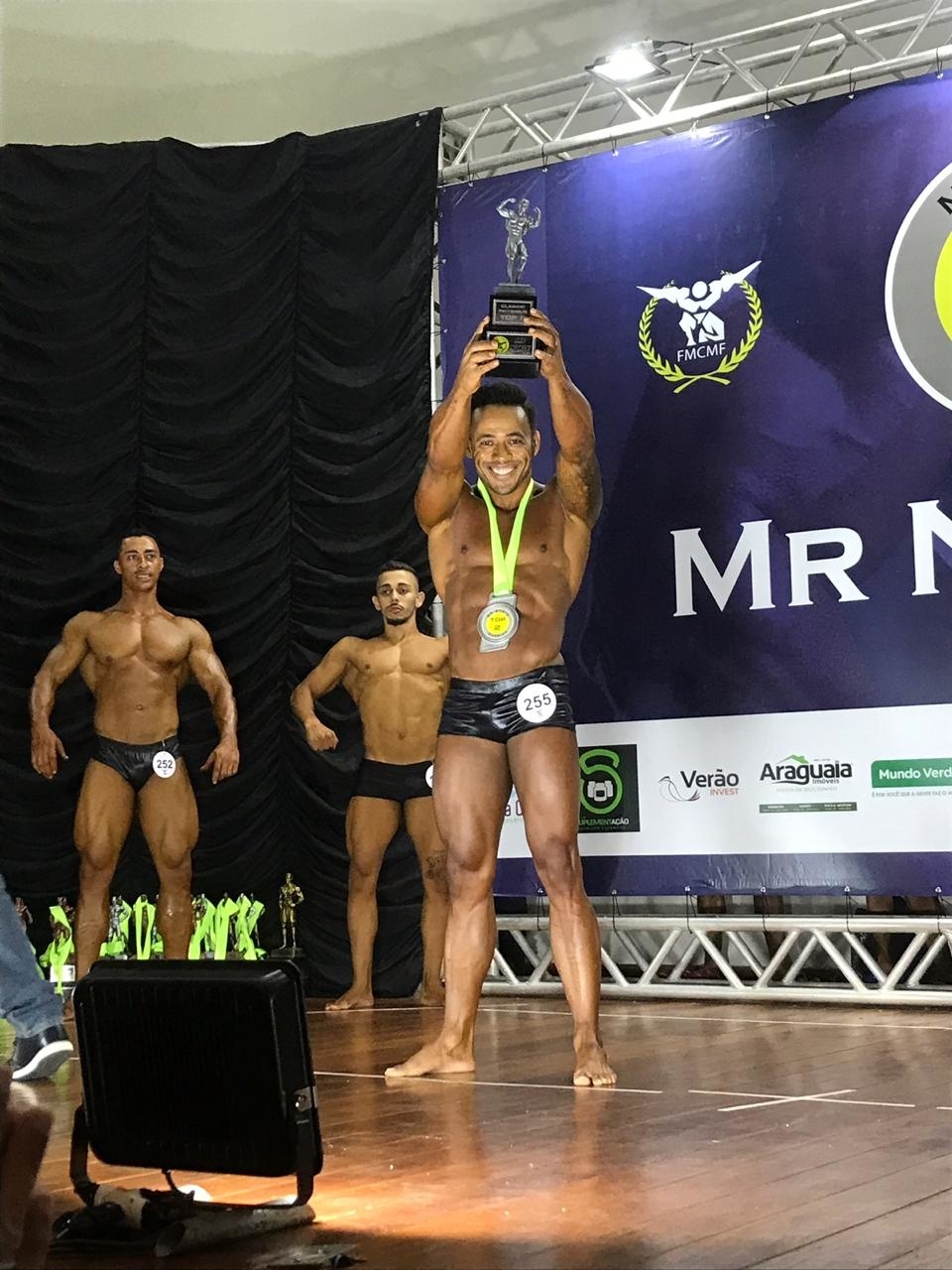Investigador de Nova Mutum ganha campeonatos de fisiculturismo