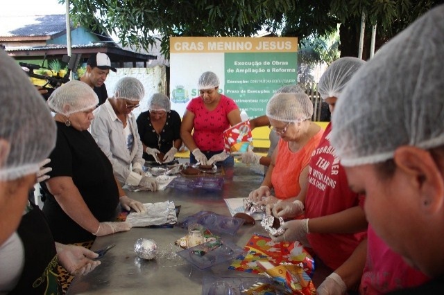 Assistência Social dá curso de ovos de Páscoa