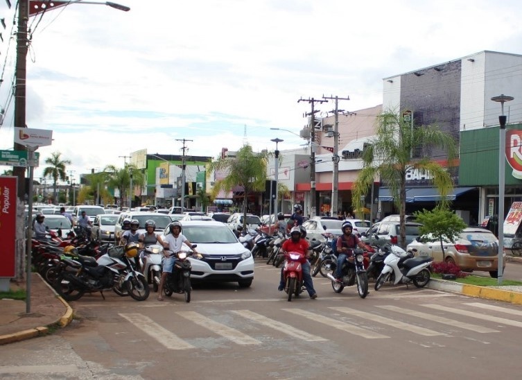 Em Sinop mais de 70% dos acidentes de trânsito são com motos
