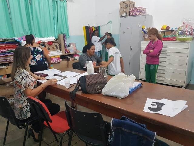 Secretaria de Saúde realiza pesagem do Bolsa Família nas escolas