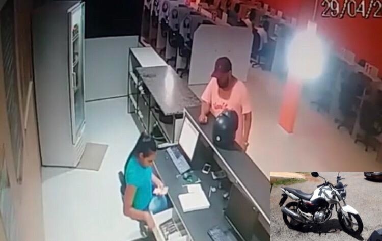 Bandido é flagrado assaltando lan house em Sinop