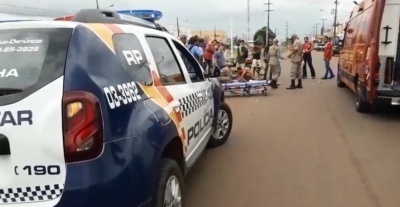 Idoso morre após se envolver em acidente de trânsito