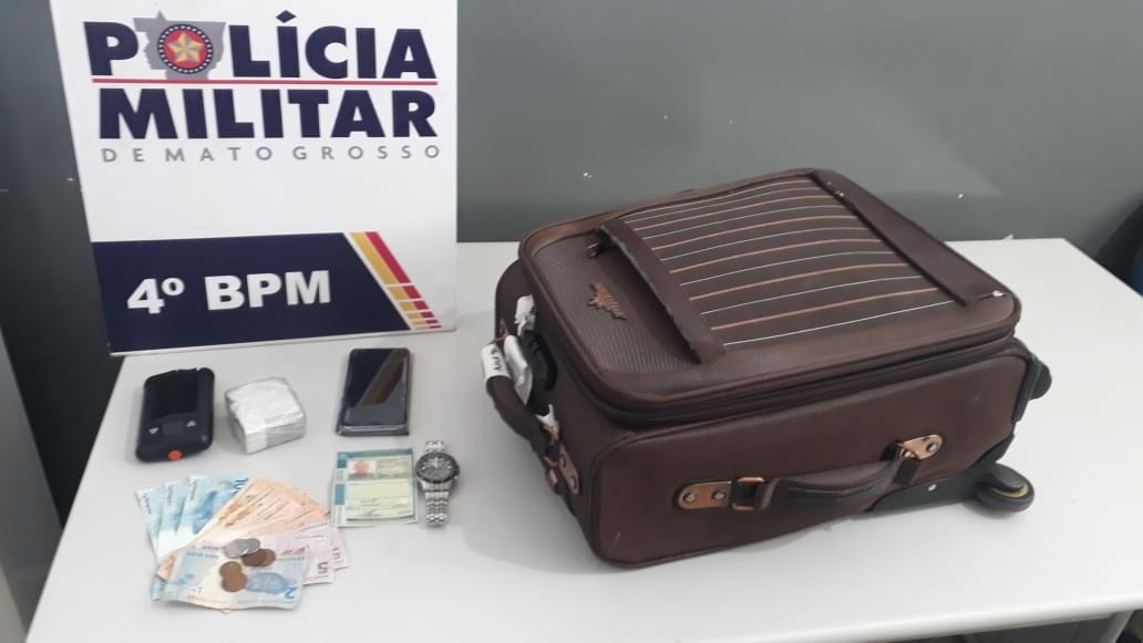 Idoso é preso após tentar trazer droga para Sinop dentro de meia