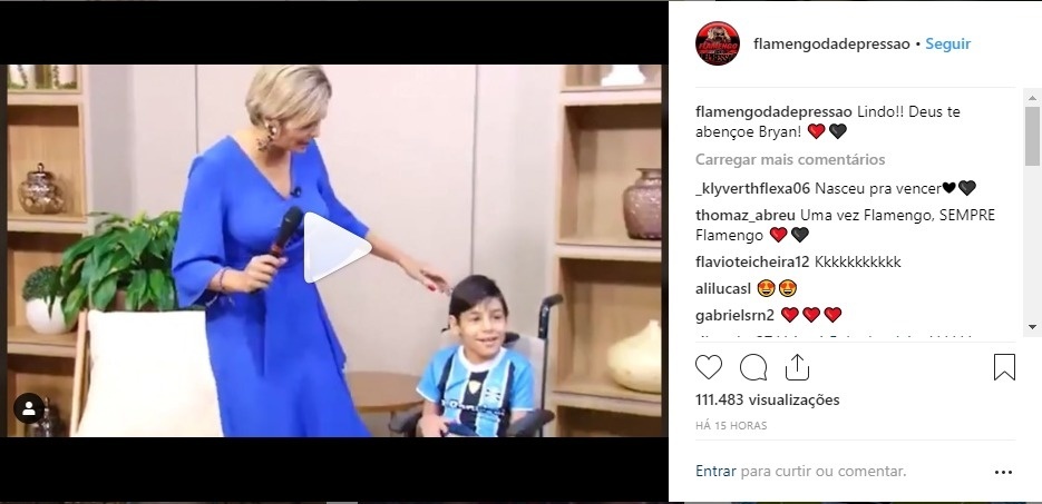 Brayan o gremista do flamengo que viralizou na internet