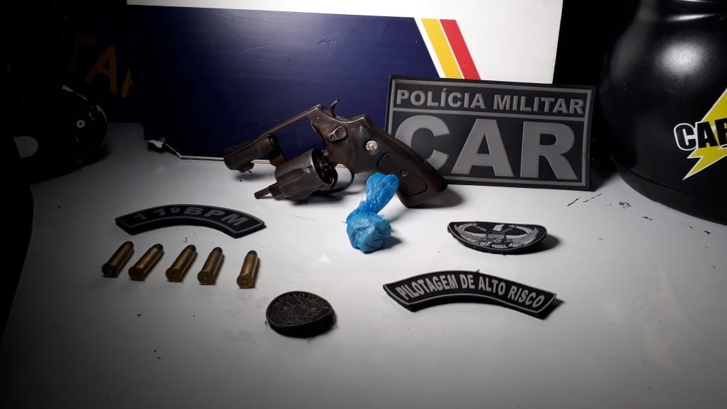 Grupo CAR prende homem com arma de fogo em Sinop
