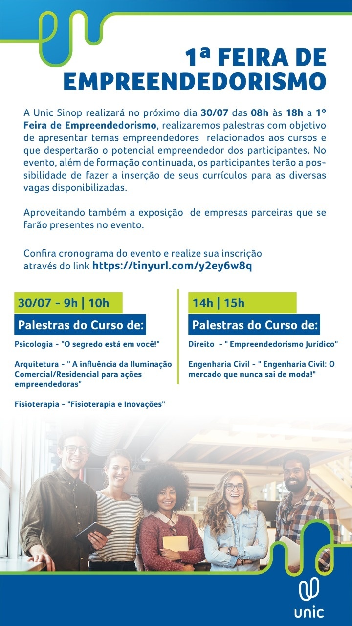 I Feira de Empreendedorismo UNIC SINOP