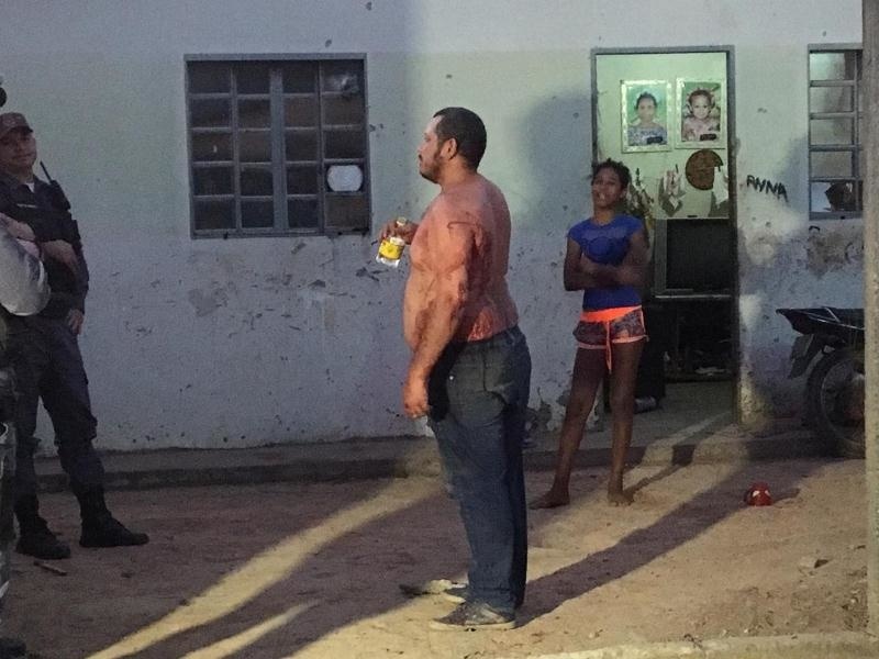 Enteada esfaqueia o padrasto, para proteger a mãe em Sinop