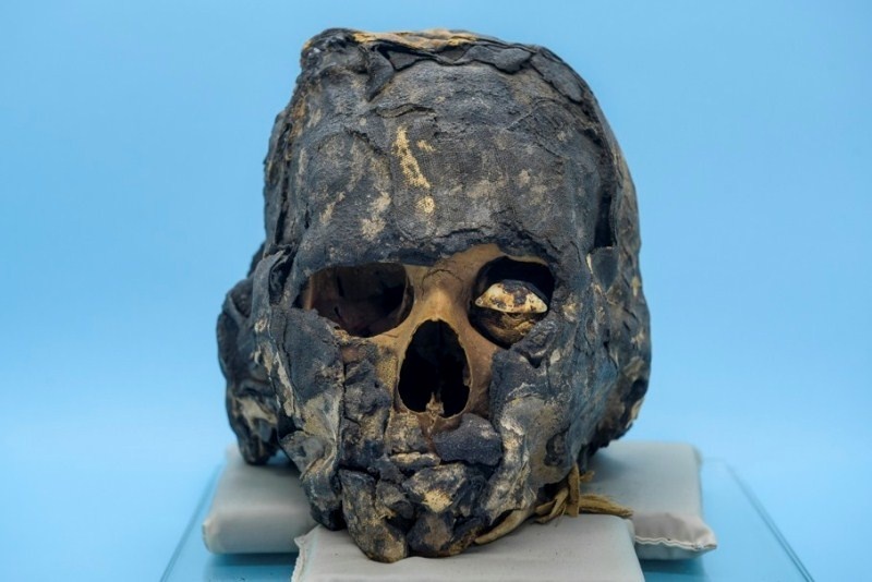 Sinopense recria rosto de múmia egípcia achada no Brasil
