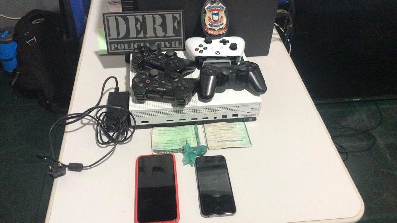 Polícia recupera produtos furtados
