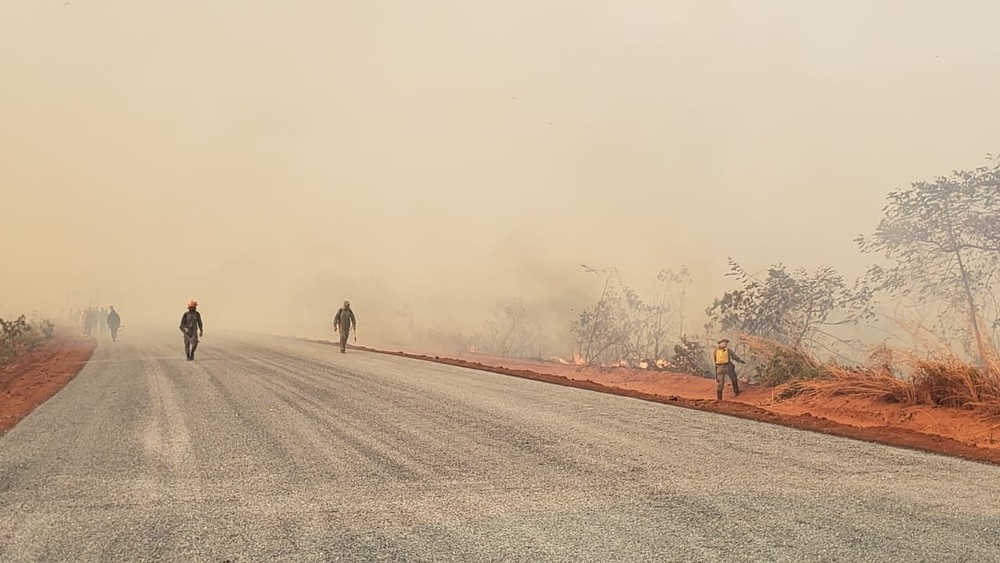 Peritos do EUA chegam a MT para investigar as causas e origem de incêndios florestais
