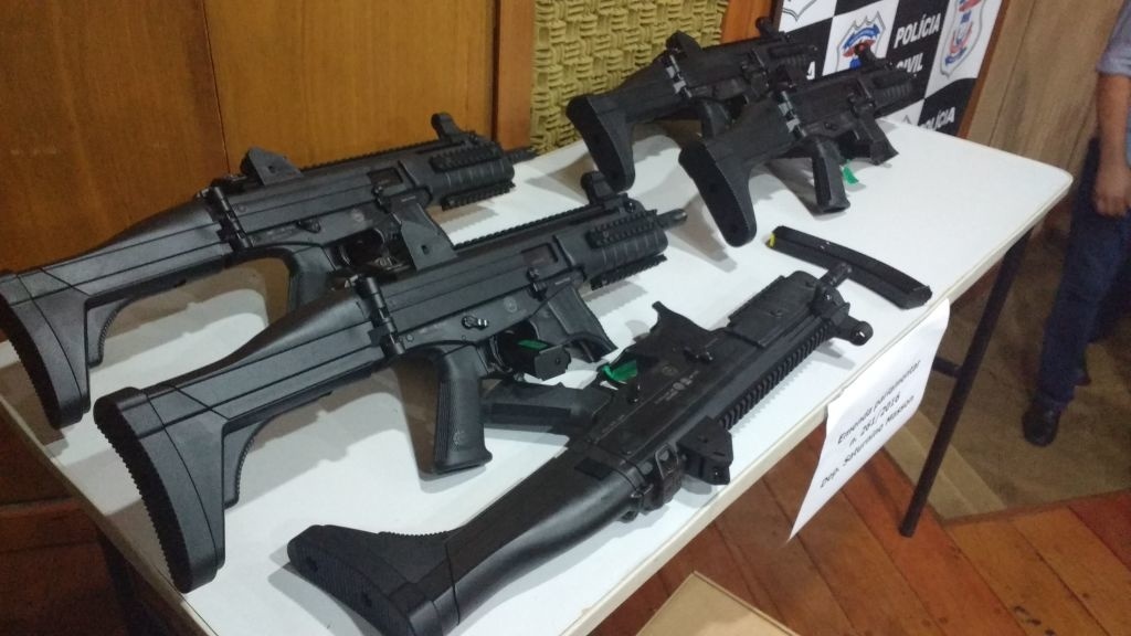 Deputado quer que armas apreendidas sejam aproveitadas pela polícia