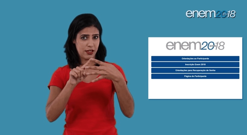 Inep lançará série de conteúdos do Enem em Libras
