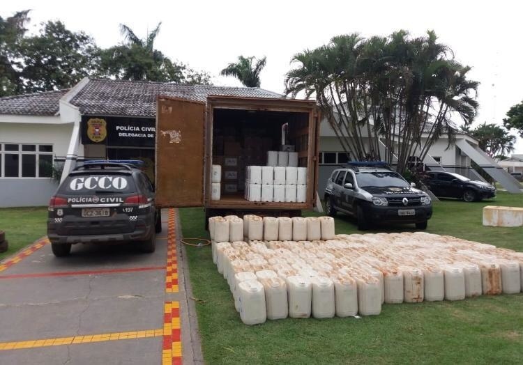 Polícia recupera carga de defensivos avaliada em R$ 1,2 milhão