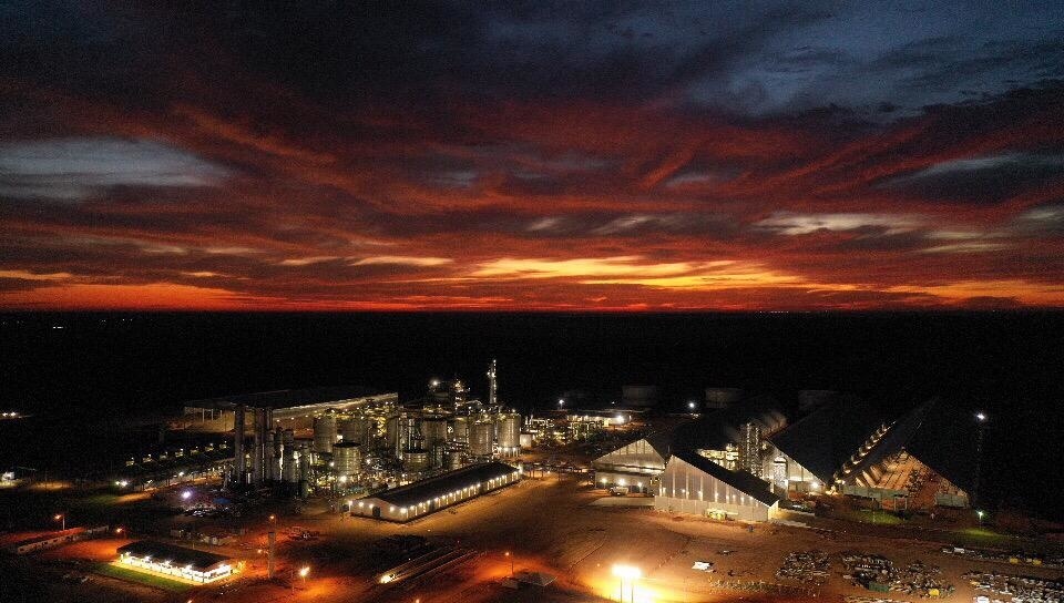 Inpasa Sinop começa geração de energia em fase de teste