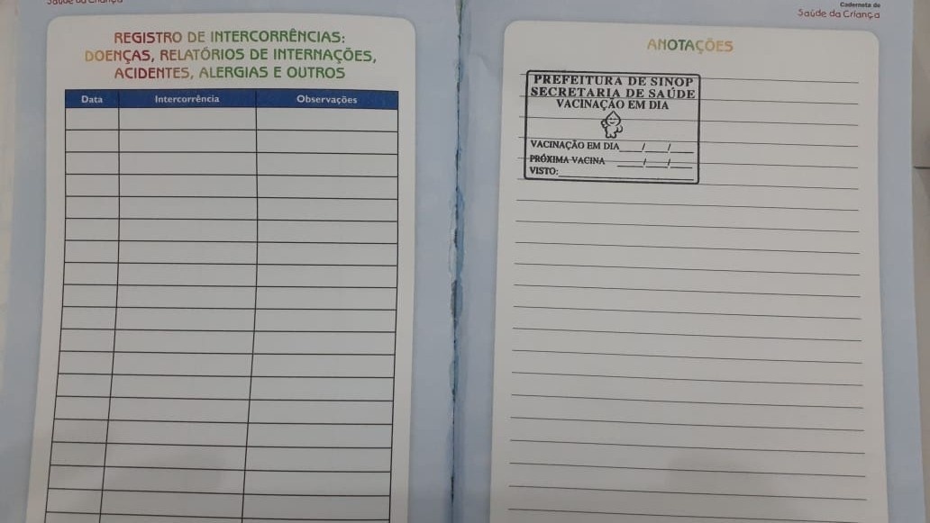  Cartão de vacina atualizado será obrigatório para matriculas