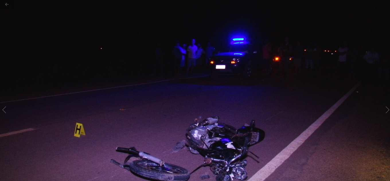 Ciclista morre após ser atingido por moto