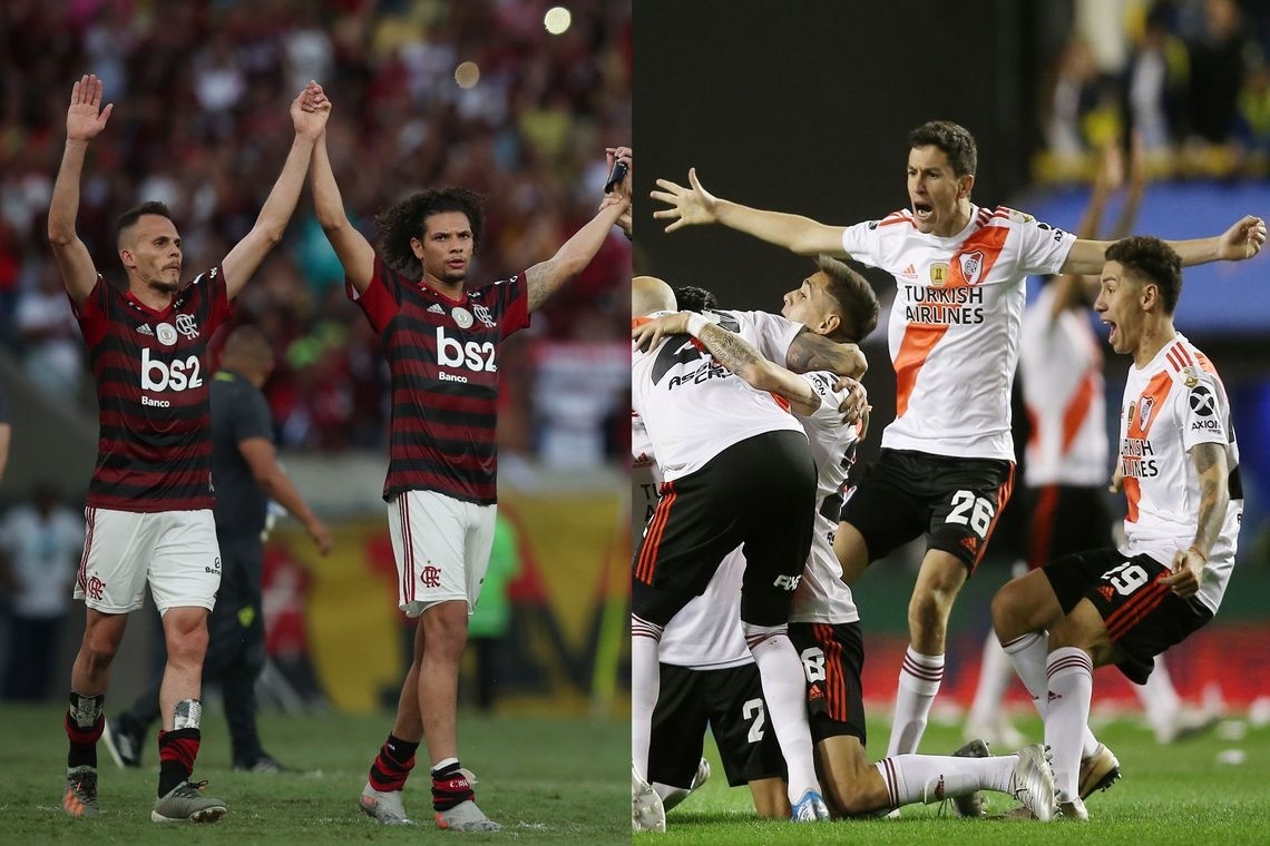 Flamengo e River protagonizam final inédita e histórica